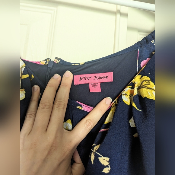 Betsy Johnson off the shoulder romper - Picture 6 of 6